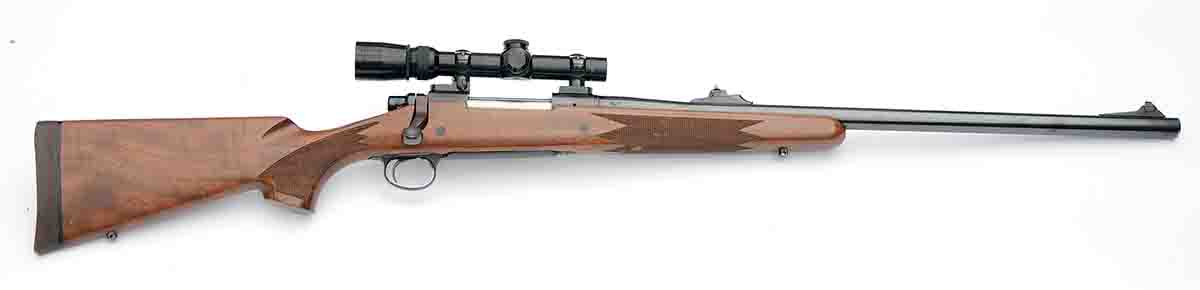 This preproduction Model 700 Safari .416 Remington Magnum was used for moose several months before the cartridge was officially introduced by Remington.